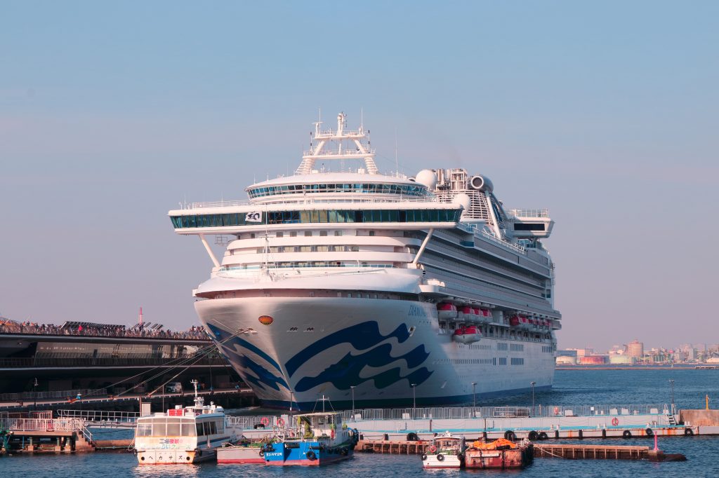 Cruise Ship Corona Yokohama