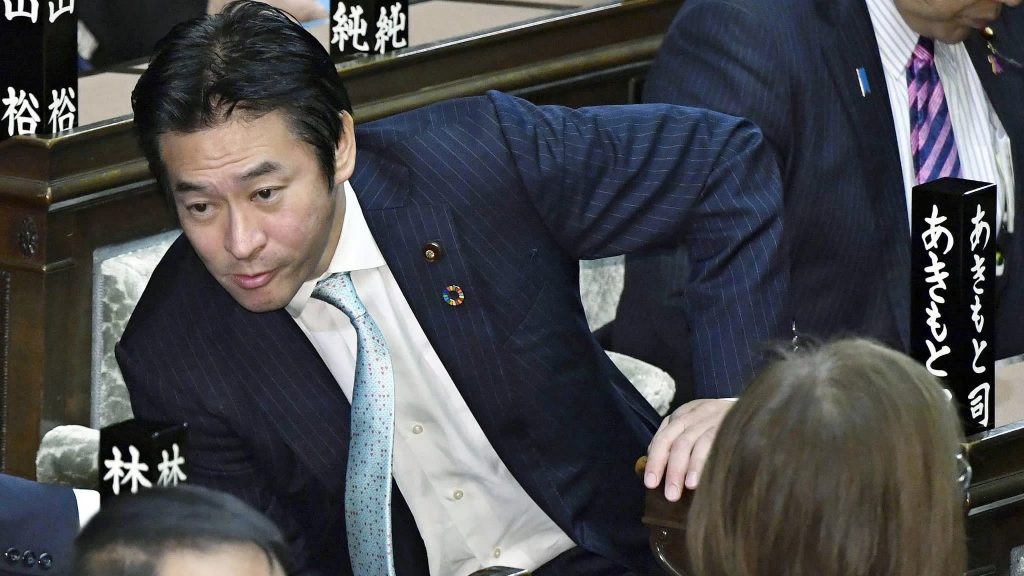 Lawmaker Tsukasa Akimoto