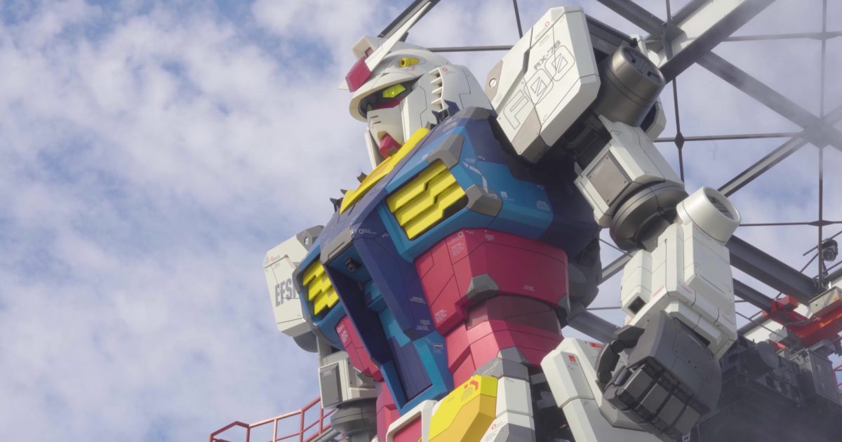 A Full-Scale Moving Gundam Model Comes to Life at Gundam Factory Yokohama