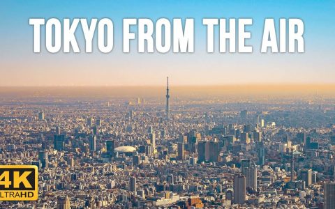 Tokyo Helicopter Tour – Aerial Views of Japan [4K]