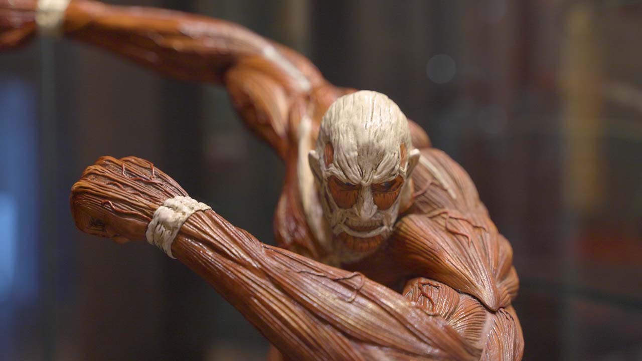 attack titan sculpture