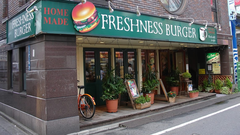 Freshness burger locations are a little nicer than their competition