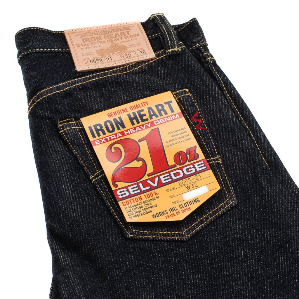 Iron Heart brand jeans from Japan