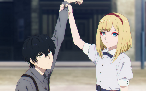 first place male and female characters destiny and takt from takt.op