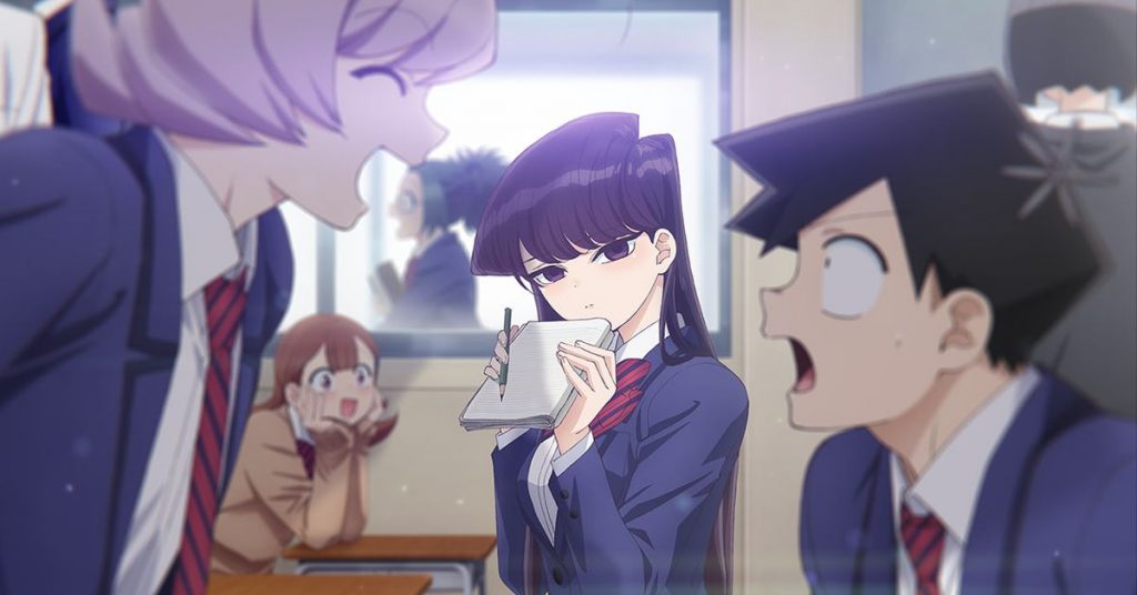 shouko Komi, the #2 female anime characters people fell in love with in 2021