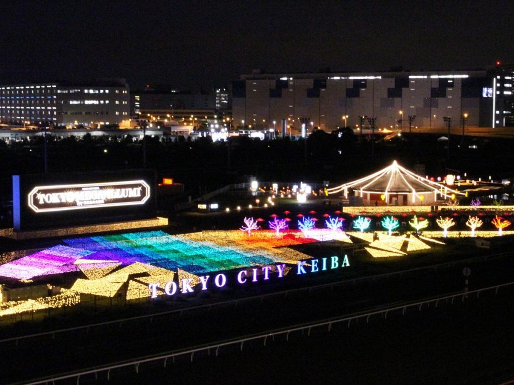 a birds eye view of the tokyo city keibas tokyo mega illumination 