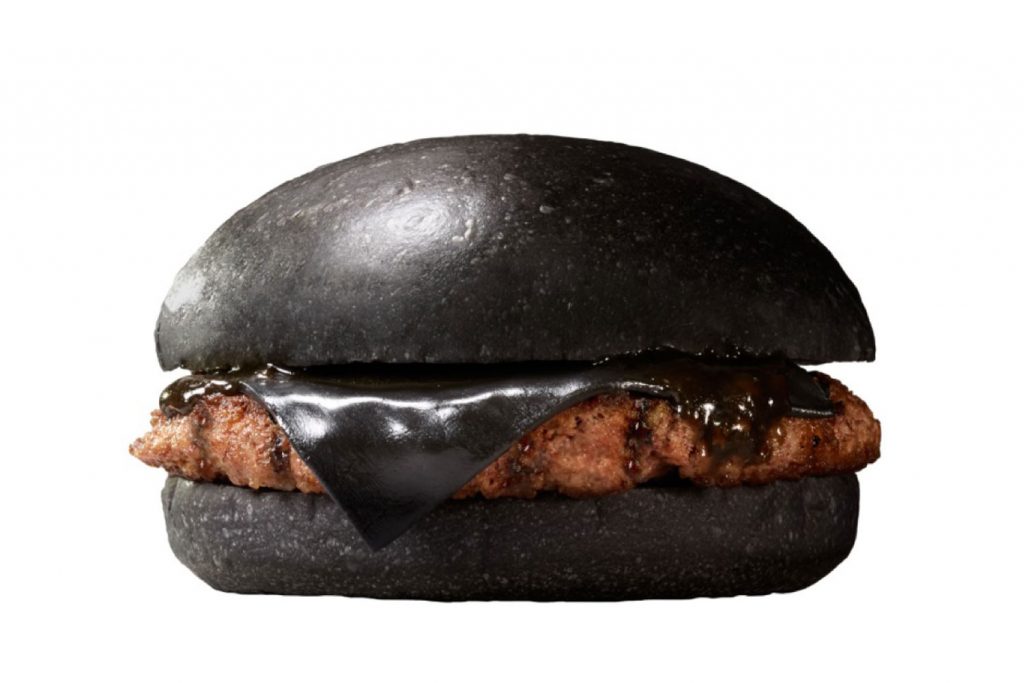Burger King Japan's notorious Black Burger made with squid ink