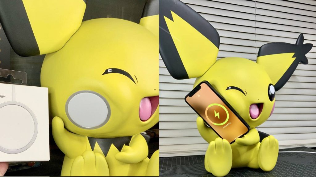 real life pokemon pichu made of clay
