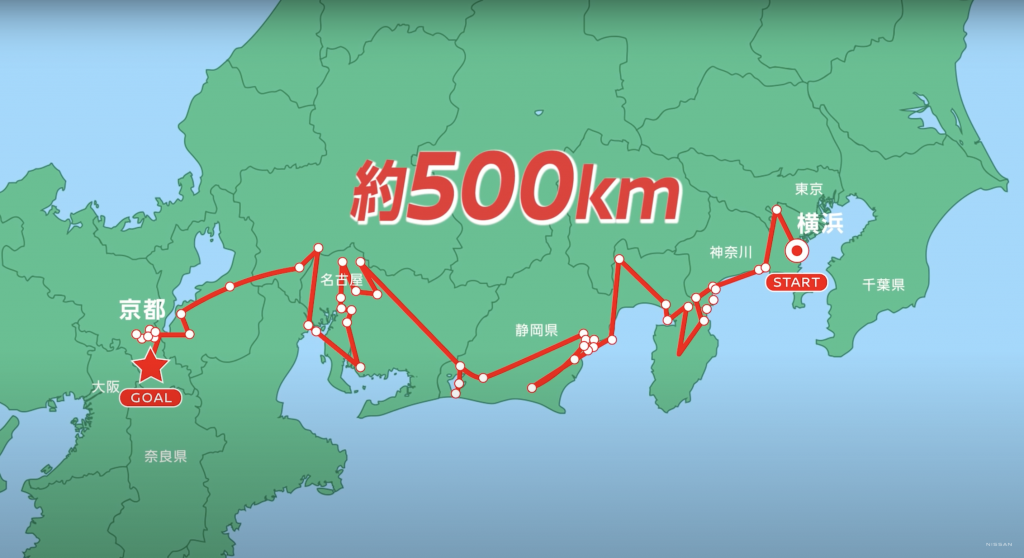 The real-life Game of Life course from Tokyo to Kyoto