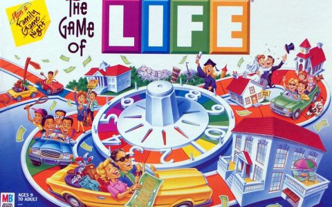 real life board game game of life