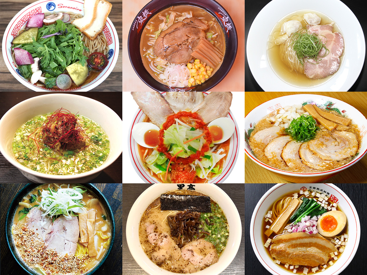 top 3 most popular ramen