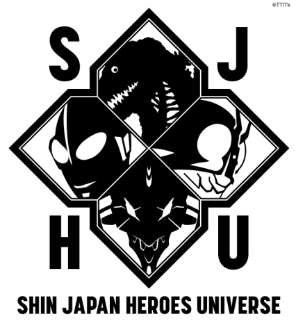 Shin Japan Heroes Universe Japanese Avengers logo