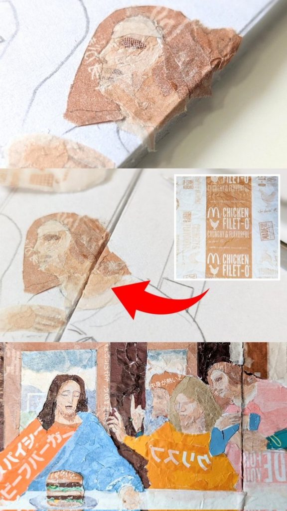 Example details of Takaya’s The Last Supper