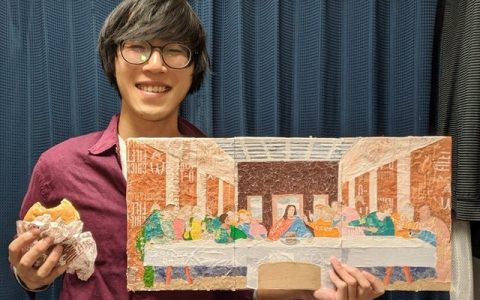 The-Last-Supper-McDonalds-Wrappers