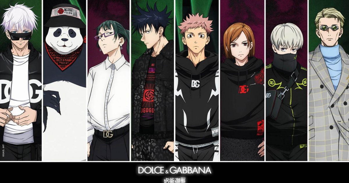 Dolce & Gabbana x Jujutsu Kaisen